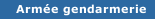 Arm&eacute;e gendarmerie